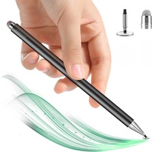 Str Store JR-BP561 Stylus Kalem Pasif 3'ü 1 Arada Tabletler Akıllı Telefonlar Için Manyetik Kapasitif Kalem -Siyah