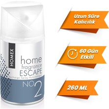 Str Store Homex Escape Oda Kokusu Spreyi Makine Yedek 260ML