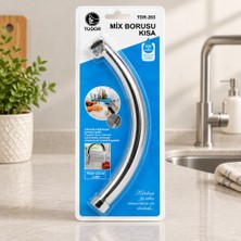 Str Store Kısa Batarya Borusu (Evye & Lavabo) - Krom Kaplama