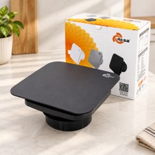 Str Store 100 mm Plastik Banyo Tuvalet Aspiratör 12W Antrasit