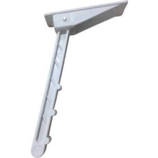 Elovias Katlanır Sofra Ayağı Plastik Beyaz 22cm