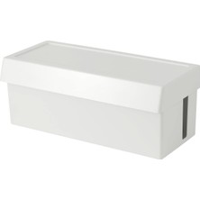 Str Store Kablo Düzenleme Kutusu, Beyaz, 32X14X12 Cm, Kapaklı