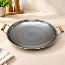 Str Store Çelik Kulplu Kavurma Sacı