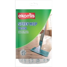 Str Store Sprey Mop Yedek Mikrofiber Bez, 1 Adet, 40°c'de Yıkanabilir, 100+ Yıkama Ömrü, Derin Temizlik, Yumuşatıcısız Bakım
