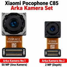 Axya Xiaomi Pocophone C85 Arka Kamera Set