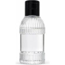 Str Store 50 Adet 50 ml Boş Plastik Şişe YM23 Siyah Kapak