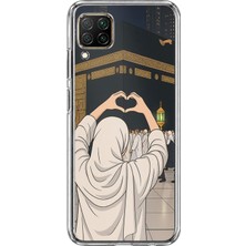 TechTree Huawei P40 Lite Uyumlu Kabe Aşkı Baskılı Silikon Kılıf