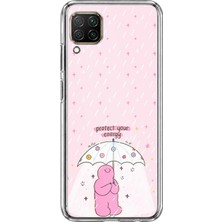 TechTree Huawei P40 Lite Uyumlu Protect Your Energy Tasarımlı Baskılı Silikon Kılıf