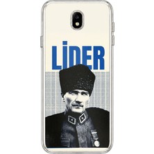 TechTree Samsung Galaxy J7 Pro Uyumlu Atatürk Lider Baskılı Silikon Kılıf