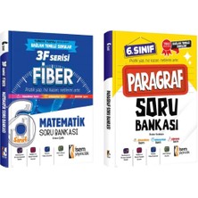 İSEM Yayıncılık 6. Sınıf Matematik ve Paragraf Soru Bankaları 2 Kitap Güncel Maarif Model