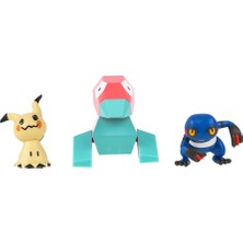 Pokemon Battle 3'lü Figür Seti PKW4091