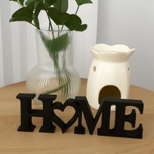 Dekoratif Masa Üzeri Şık Home Yazısı (22 cm Uzunluk)