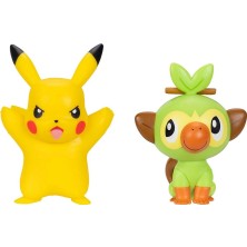 Pokemon Battle 2'li Figür Seti PKW4075 - Pikachu ve Grookey