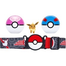 Pokemon Clip 'n' Go Poke Ball Kemer ve Figür Seti PKW4167
