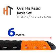 Hayat Trafik Oval Hız Kesici, Kasis Seti 6 Metre