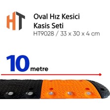 Hayat Trafik Oval Hız Kesici, Kasis Seti 10 Metre