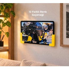 TOFF Garage Duvar Tipi Tablet Tutucu | Duvara Monte Tablet Standı | Şarj Destekli Tablet Aparatı