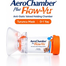 AeroChamber Turuncu Mask 0-1 Yaş