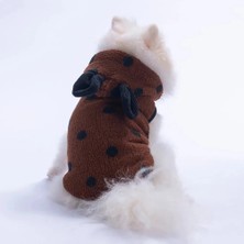 Pawstar 26103 Kahverengi Tahoe Plush Küçük Irk Köpek Peluş Yelek