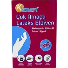 Latex Eldiven 6 Adet