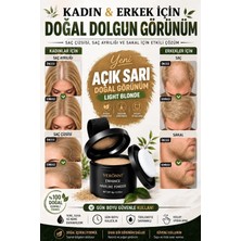 Hb Skin Care Saç — Açık Sarı Yeni Nesil Saç Dolgunlaştırıcı Açık sarı Pudra Seyrek Sakal Saçlar için Saç Fiberi / Saç Ve Beyaz Kapatıcı Suda Çıkmaz
