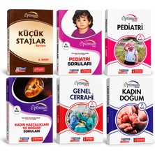 Tusdata Klinisyen Optimum Tus Pediatri Kadın Doğum Genel Cerrahi Küçük Stajlar 6 Kitap Set