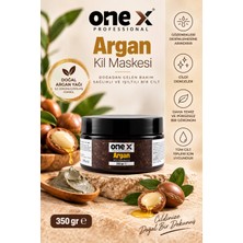 Onex One x Argan Kil Maskesi 100 ml | Argan Yağlı Arındırıcı Yüz Maskesi – Gözenek ve Cilt Bakımı, Dengeleyici Kil Maskesi