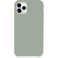 Apple Iphone 11 Pro Max Kılıf Lansman Legant Silikon - Açık Gri