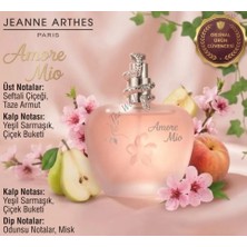 Jeanne Arthes Amore Mio Edp 100 ml Kadın Parfümü – Şeftali Çiçeği & Armut Notalı Özel S