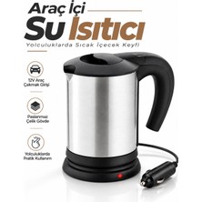 KSB Store 12V Araç Çakmak Girişli Taşınabilir Su Isıtıcı - Lisinya