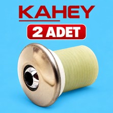 Kahey Paslanmaz Çelik 2'li Taharet Çubuğu Ucu Eca Serel Tipi Uzun Ömürlü Kullanım