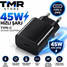 Tmr Store Oppo A78 Uyumlu 45W Type-C Pd Pps Hızlı Şarj Adaptörü