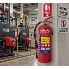 Megapol Yangın 12 kg Kkt Abc Ysc Kuru Kimyevi Tozlu Yangin Sondurme Tupu,yangin Sondurme Cihazlari