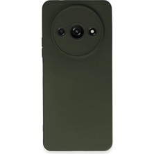 Str Store Xiaomi Redmi A3 4g Kılıf Nano Içi Kadife Silikon - Koyu Yeşil