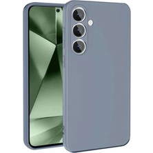 Str Store Samsung Galaxy S24 Fe Kılıf Nano Içi Kadife Silikon - Gri