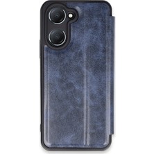 Str Store Vivo Y18 Kılıf Flip Cover - Lacivert