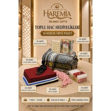 Altınoluk Haremia 10 Kişilik Hac Hediyelik Orta Paket 70 Parça Toplu Hac ve Umre Hediyelik Seti