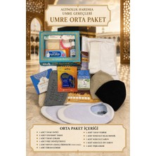 Altınoluk Haremia Umre Orta Paket – Hac ve Umre Hazırlık Seti | Tavaf Patiği, Tavaf Sayacı, Ihram Kemeri