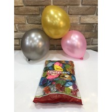 King Shark Balon 100 Adet Şimdi Parti Zamanı 12 Inch (100 Adet) Kapalı Ambala