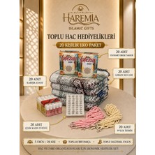 Altınoluk Haremia 20 Kişilik Hac Hediyelik Paketi Eko Set 100 Parça Toplu Dağıtım