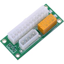 Str Store 24 Pin To 4 Pin 2 Atx Güç Kaynağı Birleştirici, BIL-POWERSUPPLY24+4