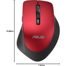 Str Store WT425 Kablosuz Optik Sessiz Tıklama Özellikli Kırmızı Mouse