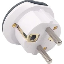 Str Store Türk Erkek Fişli, Universal, Ingiliz Amerika Fişi Prizi, Çevirici, Priz Dönüştürücü, Seyahat Adaptörü, 16A 250V NK-605K