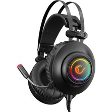 Str Store Rm-K1 Pulsar Siyah USB 7.1 Surround+Titreşim Rgb Işık Efektli Gaming Oyuncu Mikrofonlu Kulaklık