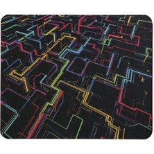 Str Store Baskılı Desenli Renkli Tip Kaymaz Taban Optik Bilgisayar Notebook Mouse Pad Maus Pad (Labirent)