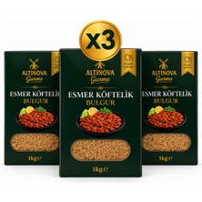 Altınova Gurme 3'lü Esmer Köftelik Bulgur 1 kg