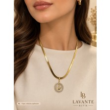 Lavante Butik Allah Yazılı Kadın Italyan Çelik Kolye