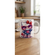 Renklerin Atölyesi Hello Kitty Baskili Kupa