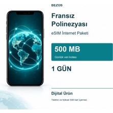 Nova Premium Ex Fransız Polinezyası Esım Internet Paketi Günlük 500 MB 1 Gün