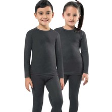 Kota Unisex Çocuk Gri Termal Body  MKT2005